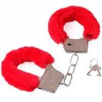 ALGEMA AVELUDADA METAL VERMELHA 