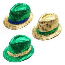 CHAPEU MALANDRINHO EM LANTEJOULA BRASIL