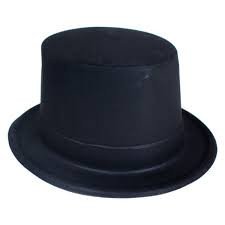 CARTOLA ALTA PLASTICA COM VELUDO 