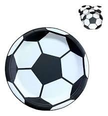 PRATO PAPEL BOLA FUTEBOL BRASIL