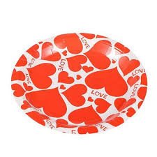 PRATO CORACAO DE PAPEL MAE