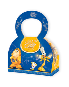 Caixa Surpresa Bela E A Fera Formato Bolsa 08un.