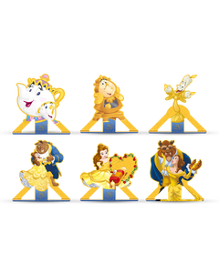 Decoração De Mesa Bela E A Fera 06 Un.