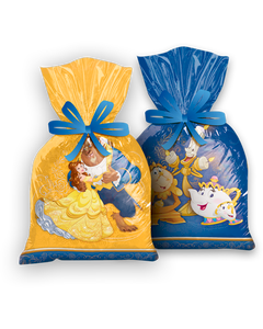 Sacola Plastica Bela E A Fera 08 Un