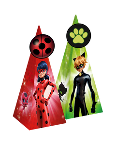 Cauxa Surpresa Ladybug Cone E Aplique 08un.