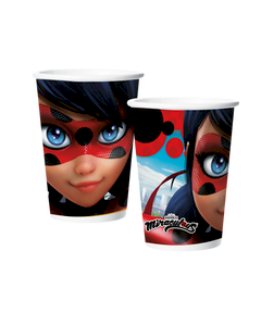 Copo Papel 180 Ml Ladybug 12 Un