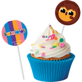 BANDEIRA PARA DOCINHOS BOLOFOFOS C/8