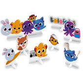 DECORAÇÃO DE MESA BOLOFOFOS C/8UND