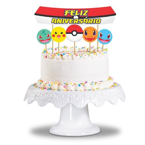 TOPO DE BOLO POCKET MONSTERS 06UND