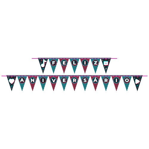 FAIXA FELIZ ANIVERSARIO MUSIC MOVE (TIK TOK) 01 UND