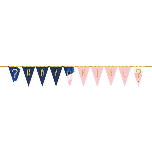 FAIXA CHA REVELACAO (V2) 175X13CM C/01UND