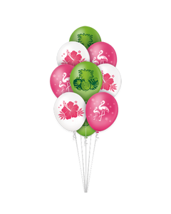 BALAO LATEX 9¨FLAMINGO C/25UND