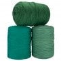 FIO DE MALHA 140M - TONS DE VERDE MÉDIO - UNIDADE