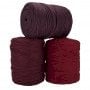FIO DE MALHA 140M - TONS DE BORDÔ - UNIDADE