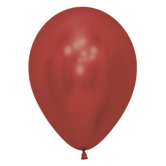 BALAO LATEX REFLEX LISO VERMELHO R12 UNIDADE