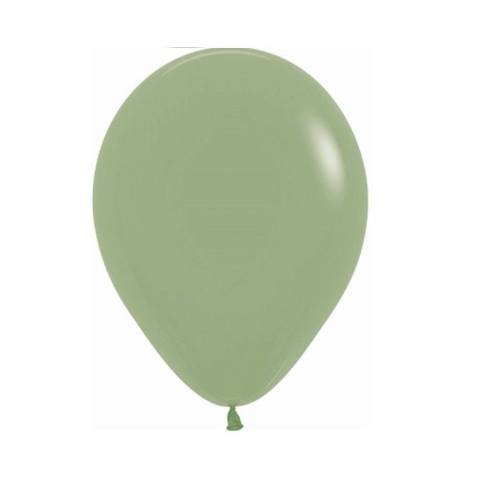 BALAO LATEX FASHION EUCALIPTO R12 UNIDADE