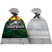 SACOLA PLASTICA JURRASIC WORLD C/8UND