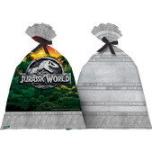SACOLA PLASTICA JURRASIC WORLD C/8UND