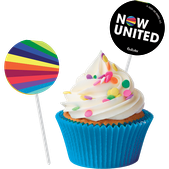 BANDEIRINHAS PARA DOCINHOS NOW UNITED C/8UND