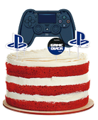 TOPPER PARA BOLO PLAYSTATION C/4UND