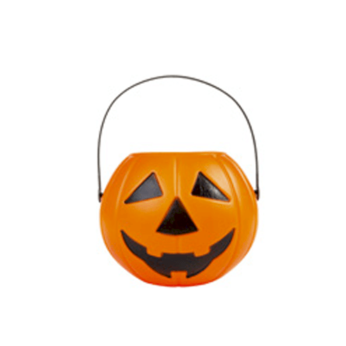 BALDE ABOBORA HALLOWEEN 18CM UNIDADE LP404