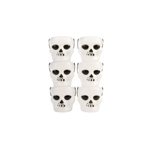 BALDE CAVEIRA HALLOWEEN C/ 6UND 7CM