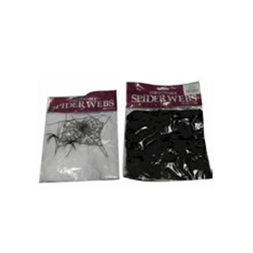 TEIA DE ARANHA 01 UND BRANCO OU PRETO H046