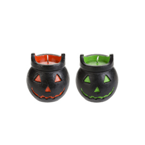VELA HALLOWEEN CALDEIRAO 10CM