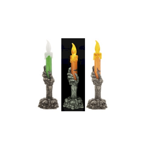 ENFEITE HALLOWEEN CASTICAL C/LUZ 15X4,5CM