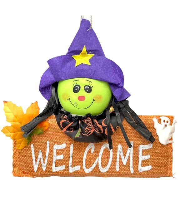 PLAQUINHA WELCOME BRUXINHAS UND