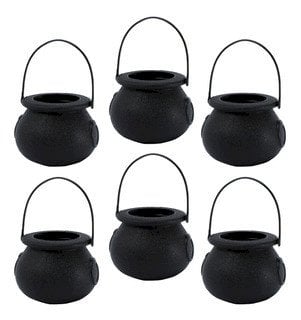 MINI CALDEIRAO HALLOWEEN C/ 6 UND