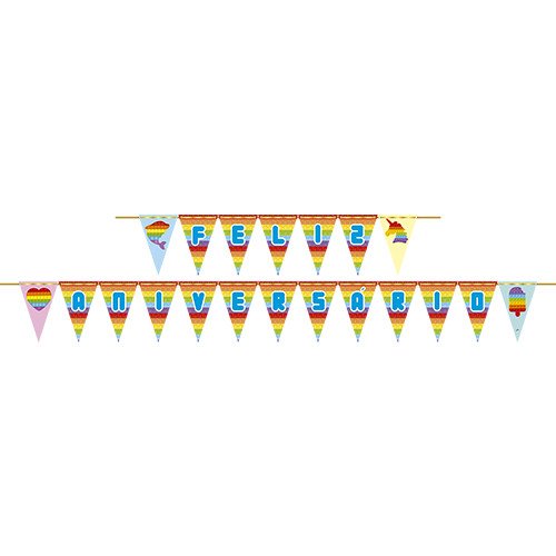 FAIXA FELIZ ANIVERSARIO POP IT C/1 UND