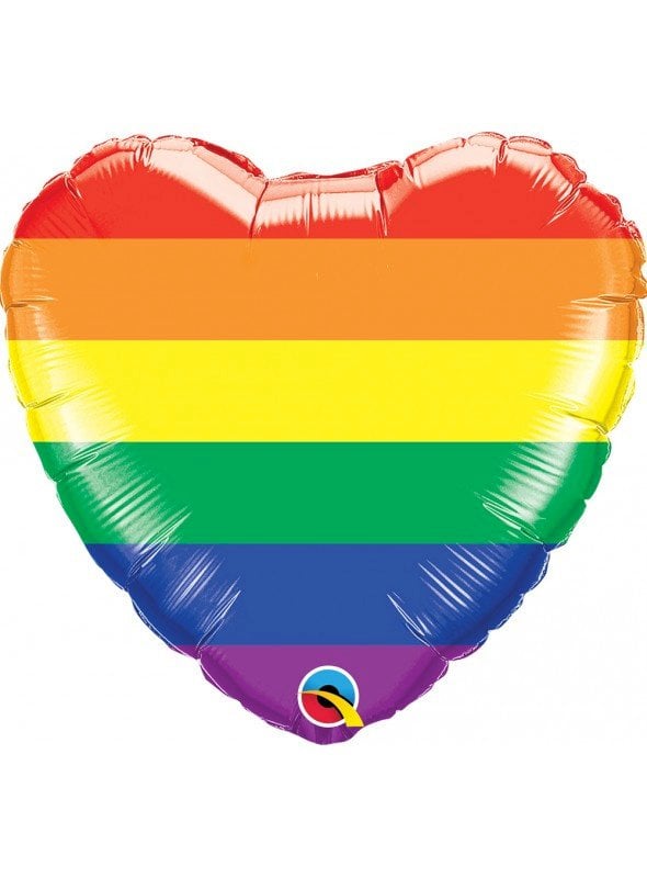 BALAO CORACAO LISTRA DO ARCO IRIS 18¨MAE