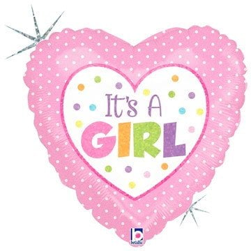 BALAO METALIZADO IT´S A GIRL 18¨