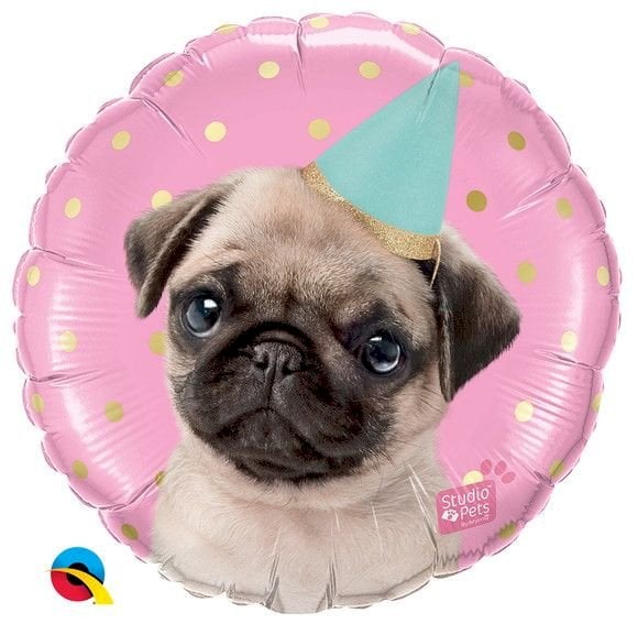 BALAO METALIZADO STUDIO PETS 18¨