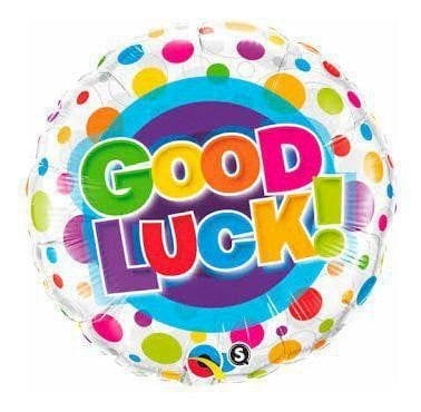 BALAO METALIZADO 18¨ GOOD LUCK UND