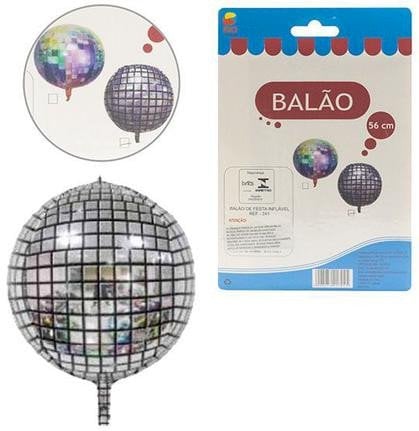 BALAO METALIZADO 56CM GLOBO