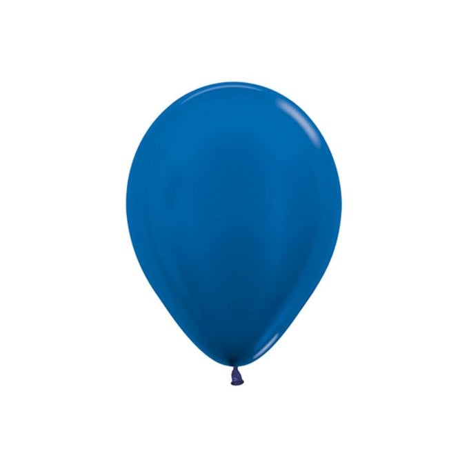 BALAO LATEX METAL AZUL R12 UND