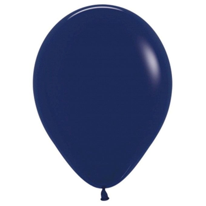 BALAO LATEX FASHION AZUL NAVAL R12 UNIDADE