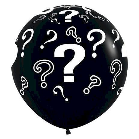 BALAO LATEX IMP 360 FASHION INTERROGACAO PRETO R36 UND REVELACAO