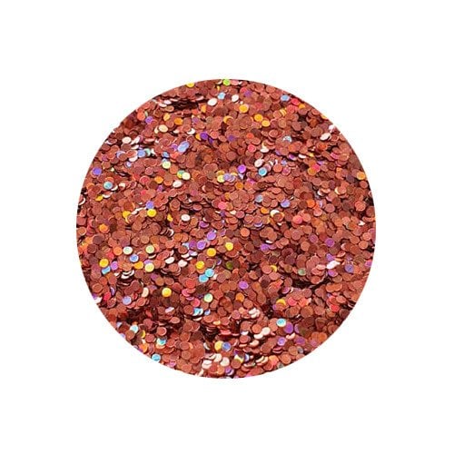 CONFETE METALIZADO PARA BALAO ROSE GOLD 0,1CM 100GRAMAS