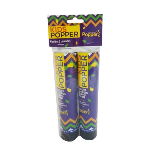 Kids Popper 21cm Crepom Lanca confetes