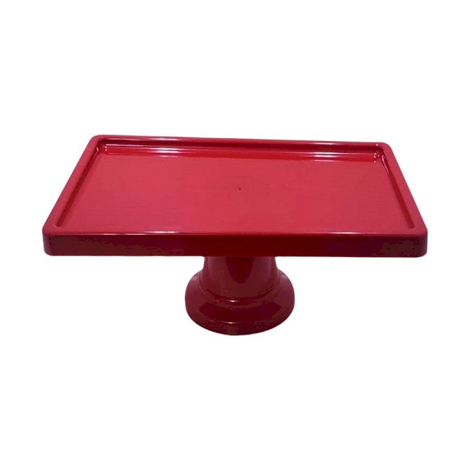 BOLEIRA RETANGULAR 30X18 VERMELHO