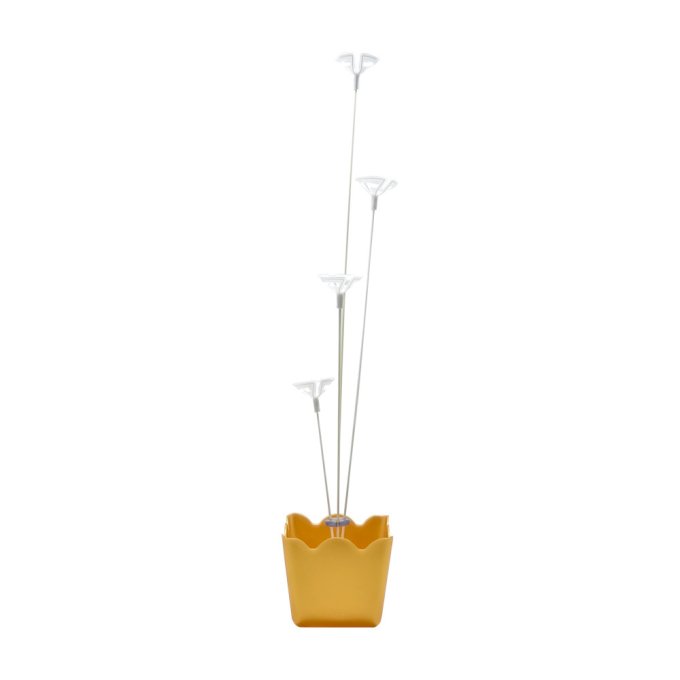 SUPORTE PARA BALOES CACHEPOT 4 HASTES DOURADO FOSCO