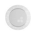 PRATO REDONDO ACRILICO 15CM C/10 UND CRISTAL