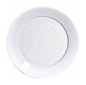 PRATO REDONDO 18CM C/10 UND BRANCO