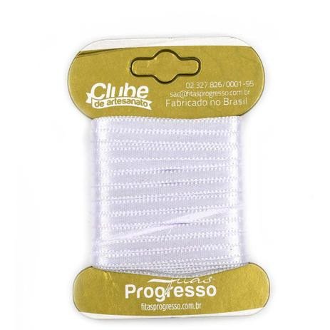 FITA CETIM DUPLO 10 METROS  4MM COR 201