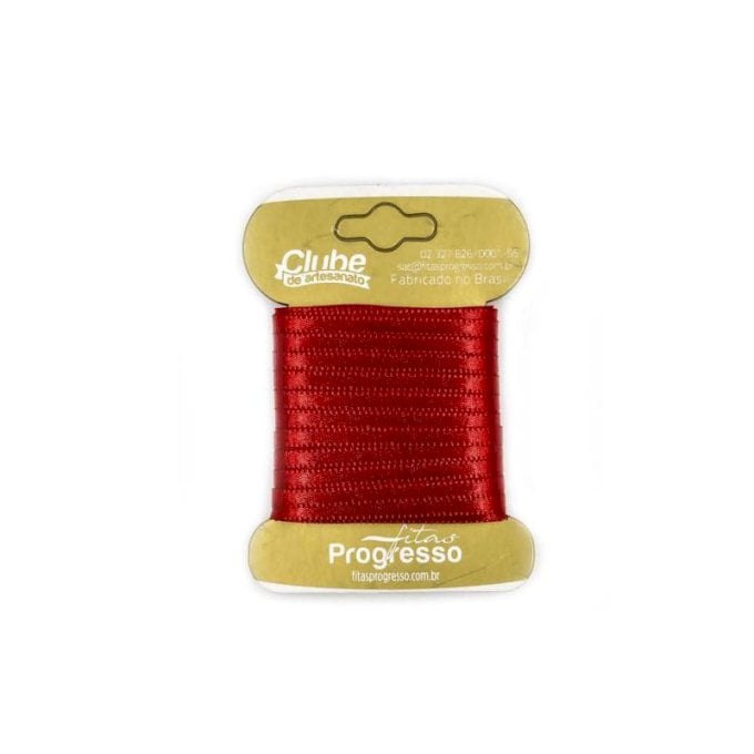 FITA CETIM DUPLO 10 METROS  4MM COR 209