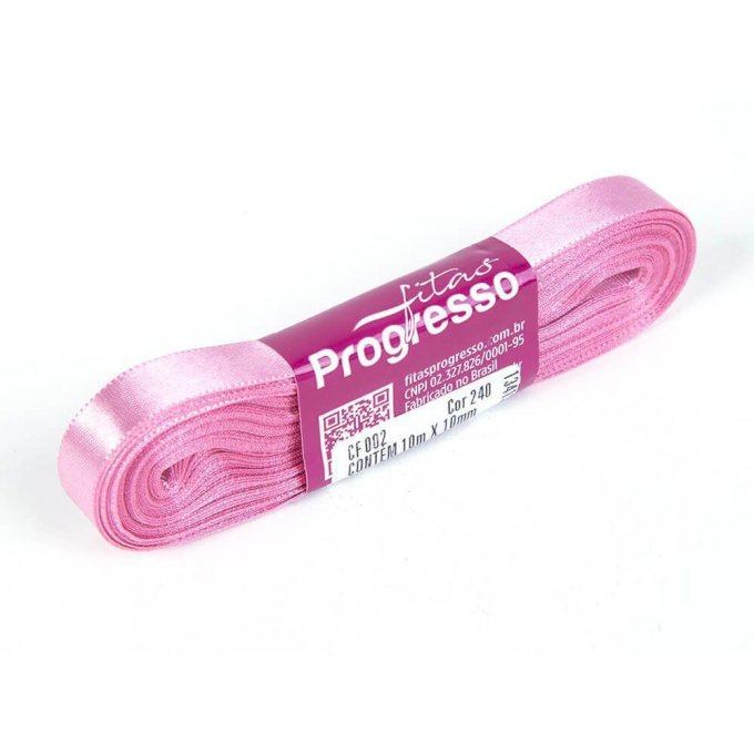 FITA CETIM DUPLO 10 METROS  10MM COR 240