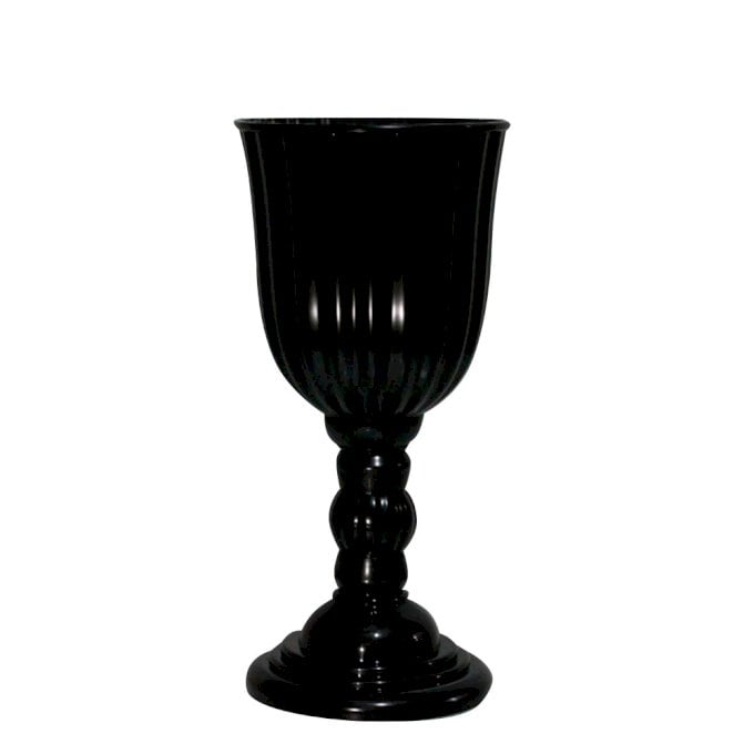 VASO DUBAI 21CM UND PRETO